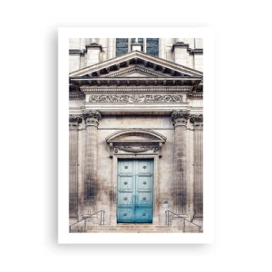 Póster - Puerta de entrada al mundo espiritual - 50x70cm - Puerta al mundo espiritual - Decoración de pared moderna para salón y dormitorio ARTTOR