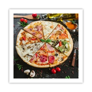 Póster - Una gama de gustos - 60x60 cm