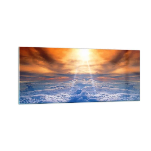 Cuadro sobre vidrio - Impresiones sobre Vidrio - Paisaje místico - 100x40 cm