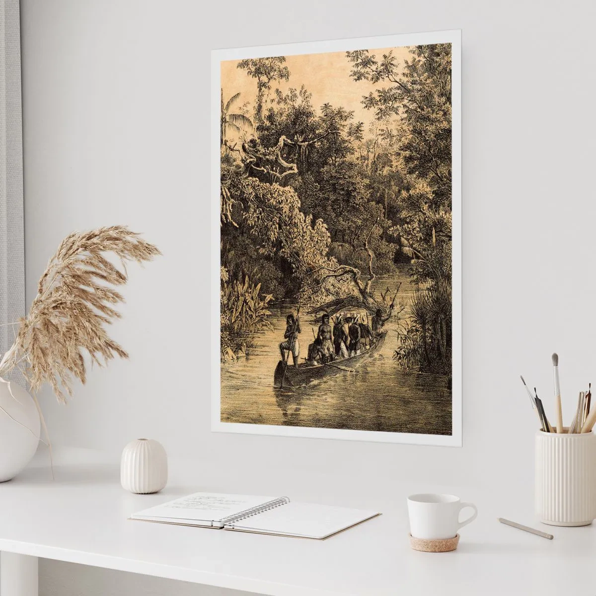 Póster - Expedición a la fuente - 61x91 cm