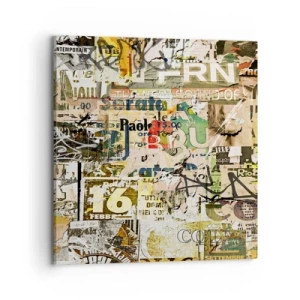 Cuadro sobre lienzo - Impresión de Imagen - Oh, está sucediendo... - 70x70 cm