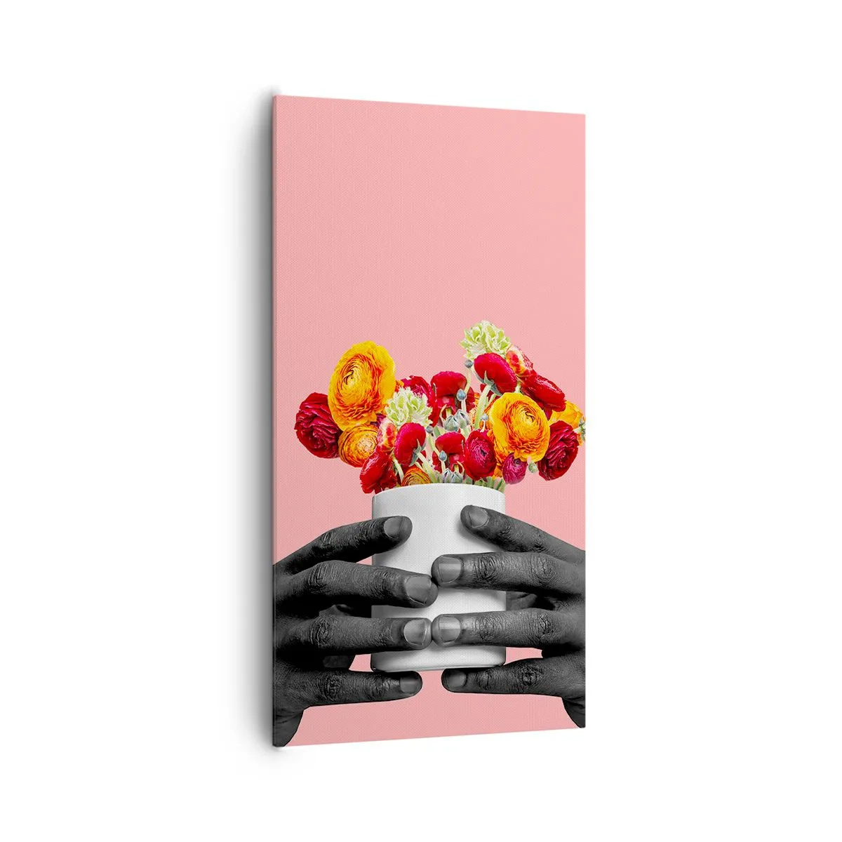 Cuadro sobre lienzo - Impresión de Imagen - La apoteosis de la vida - 65x120 cm