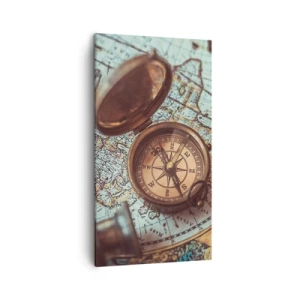 Cuadro sobre lienzo - Impresión de Imagen - Para el aventurero - 45x80 cm