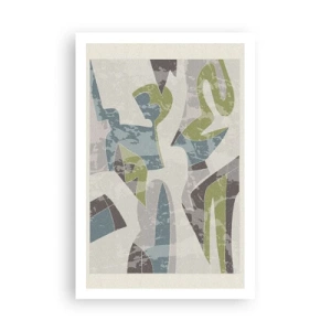 Póster - Composición tras vidriera - 61x91 cm