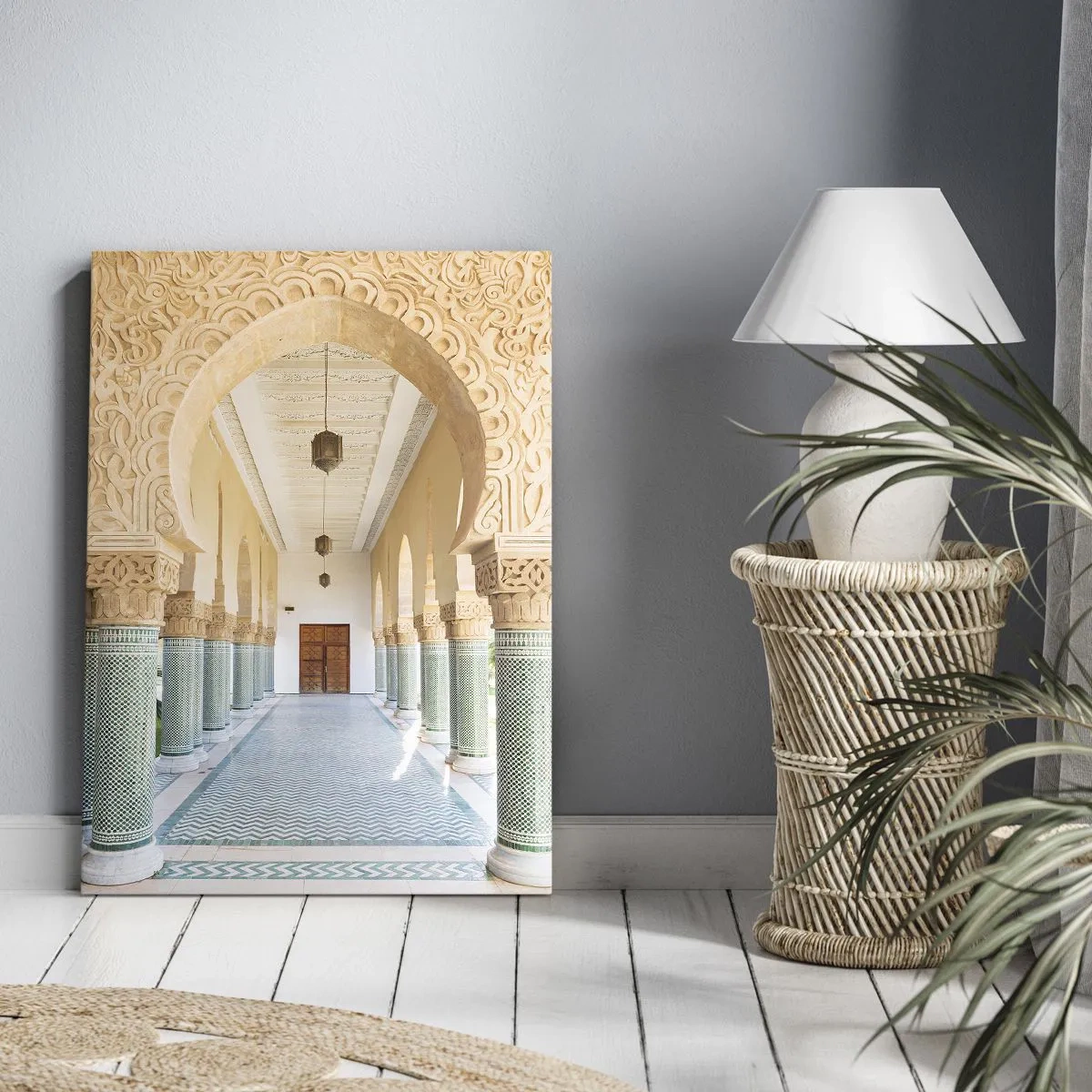 Cuadro sobre lienzo - Impresión de Imagen - De los cuentos de Sherezade - 45x80 cm