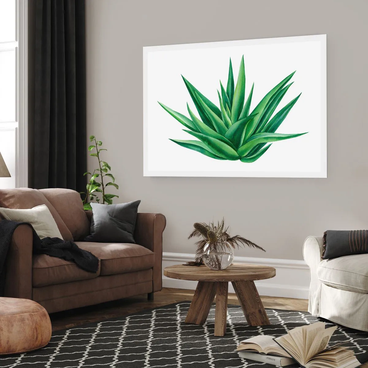 Póster - Verde - fuerza - vida - 91x61 cm