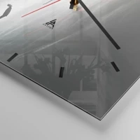 Esfera sin numeración, con rayas