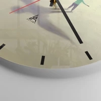 Esfera sin numeración, con rayas