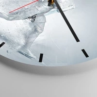 Esfera sin numeración, con rayas