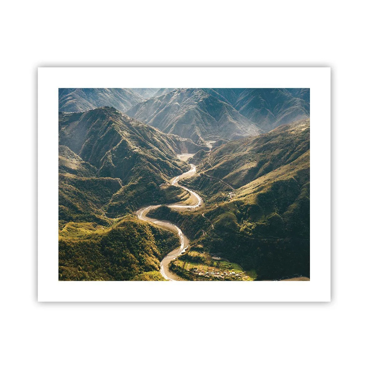 Póster - Directamente desde el corazón de las montañas - 50x40 cm