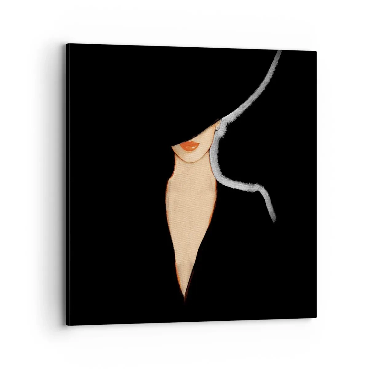 Cuadro sobre lienzo - Impresión de Imagen - Elegancia y estilo - 70x70 cm