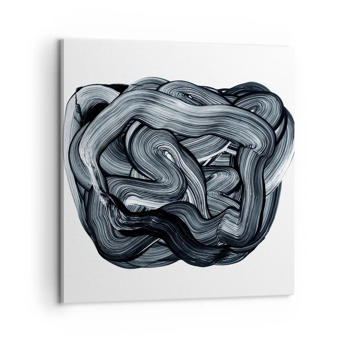 Cuadro sobre lienzo - Impresión de Imagen - No es tan sencillo - 60x60 cm