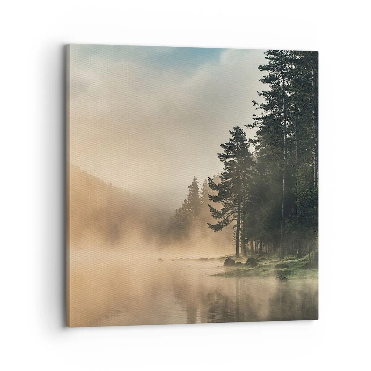 Cuadro sobre lienzo - Impresión de Imagen - El nacimiento de un día - 70x70 cm