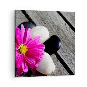 Cuadro sobre lienzo - Impresión de Imagen - Descansando en el muelle - 50x50 cm