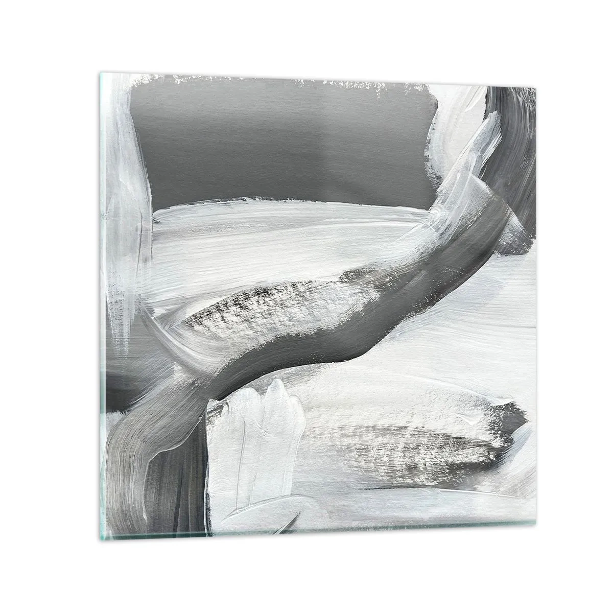 Cuadro sobre vidrio - Impresiones sobre Vidrio - Con movimientos decididos - 50x50 cm