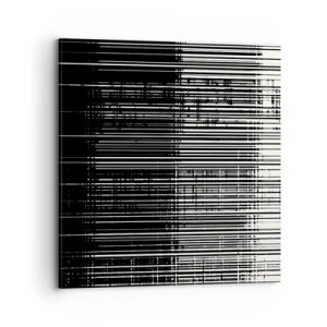 Cuadro sobre lienzo - Impresión de Imagen - Ondas y vibraciones - 70x70 cm