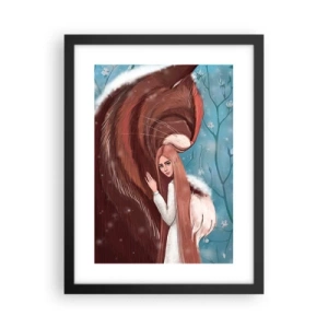 Póster en marco negro - Bienvenidos a un cuento de hadas - 30x40 cm