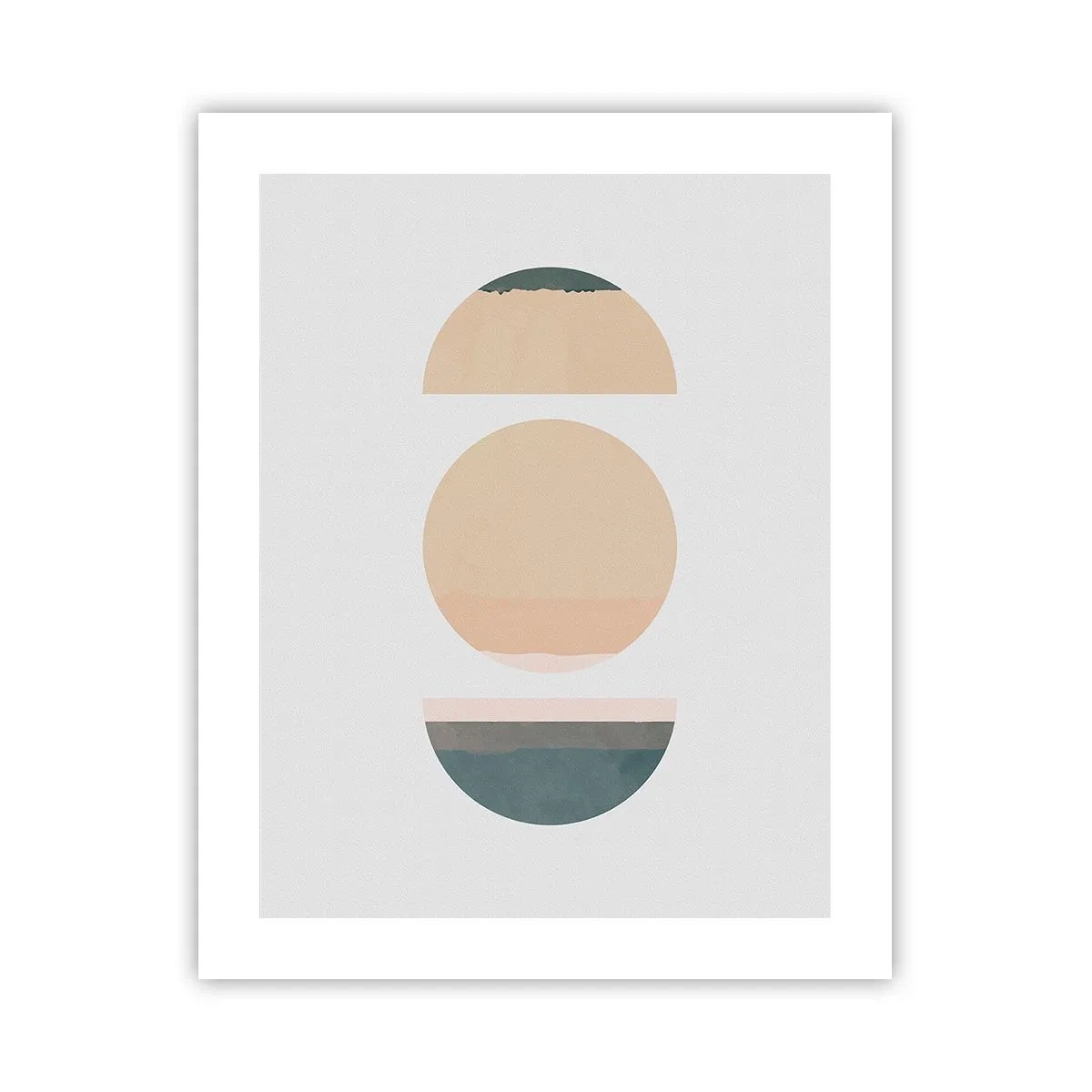 Póster - Círculo tras círculo - 40x50 cm