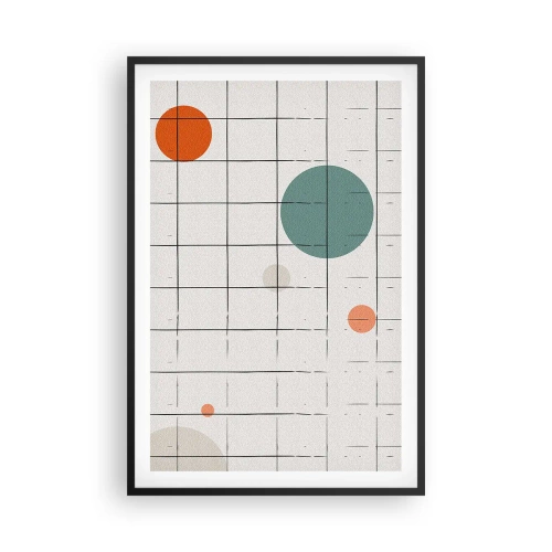 Póster en marco negro - Atrapados. ¿Nosotros o ellos? - 61x91 cm