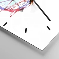 Esfera sin numeración, con rayas