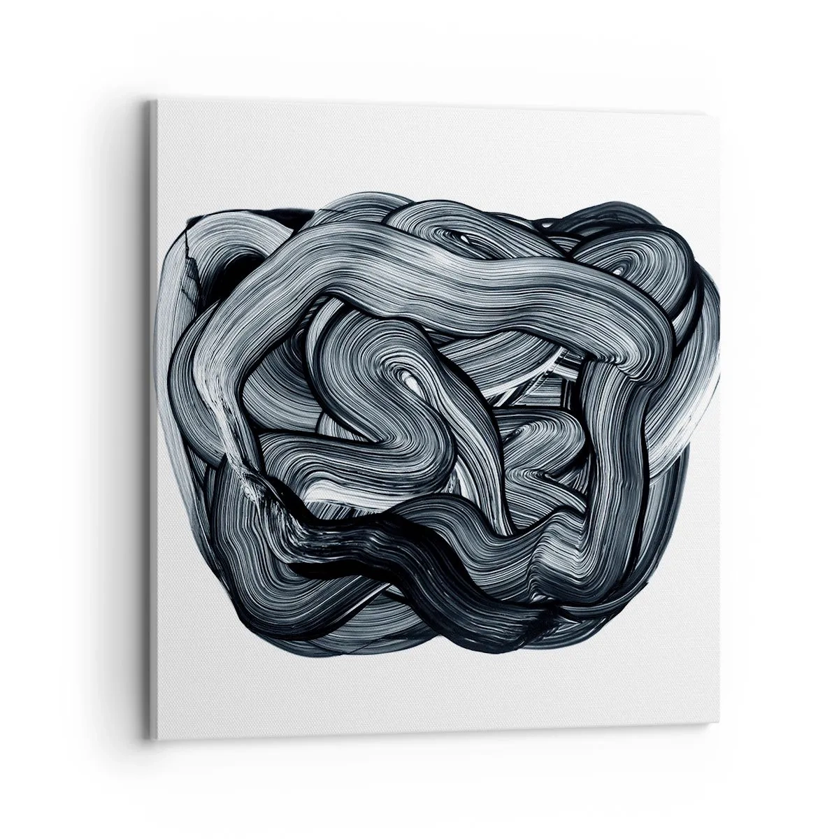 Cuadro sobre lienzo - Impresión de Imagen - No es tan sencillo - 70x70 cm