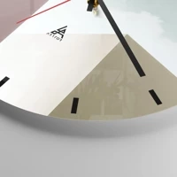 Esfera sin numeración, con rayas