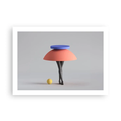 Póster - Composición surrealista - 70x50 cm