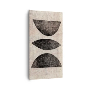 Cuadro sobre lienzo - Impresión de Imagen - Abstracción étnica - 65x120 cm