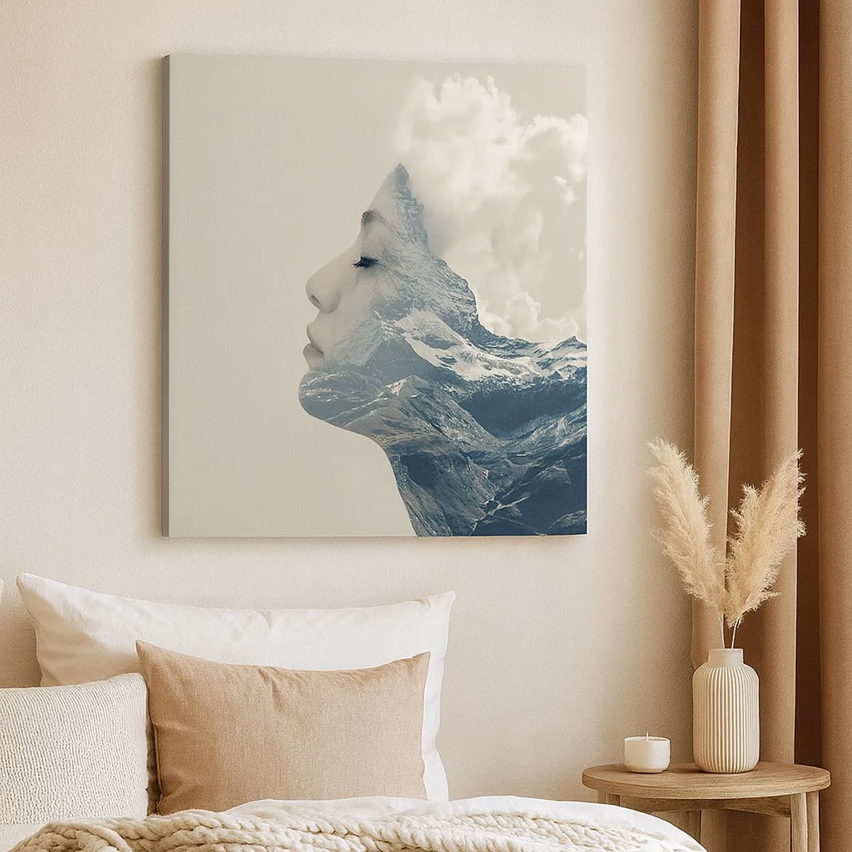 Cuadro sobre lienzo - Impresión de Imagen - La belleza de los elementos - 30x30 cm