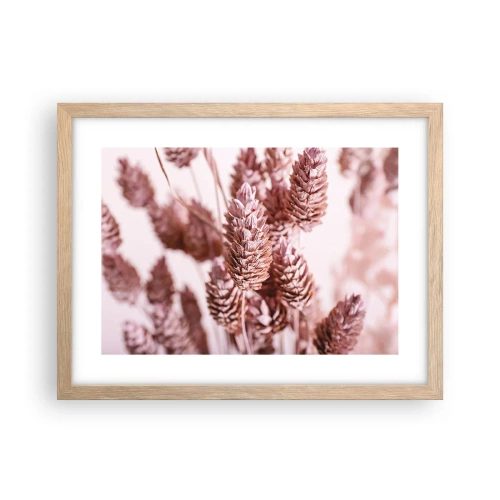 Póster en marco roble claro - Aparentemente discreto - 40x30 cm