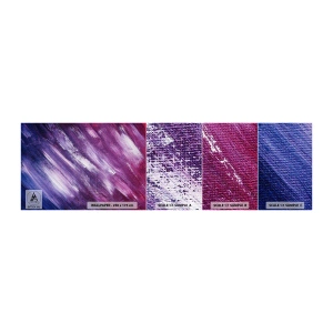 Muestra de fotomural autoadhesivo Deluxe Sticker - Cuando sopla el viento del sol - Abstracción, Pedazo, Patrón moderno - 100x30 cm