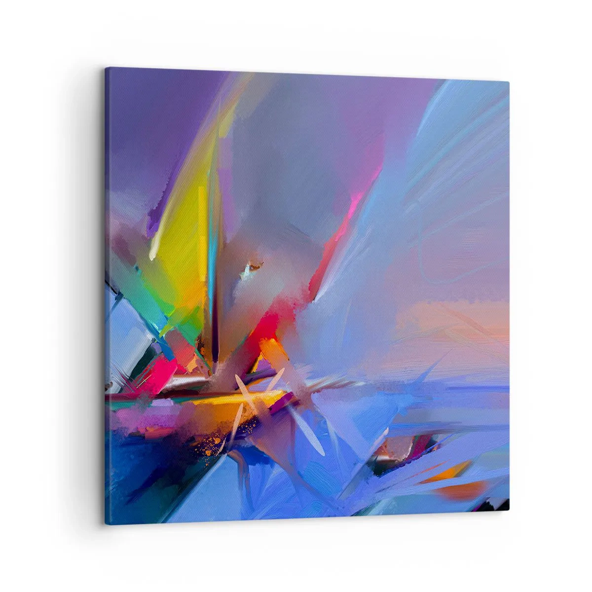 Cuadro sobre lienzo - Impresión de Imagen - Como un pájaro - 50x50 cm