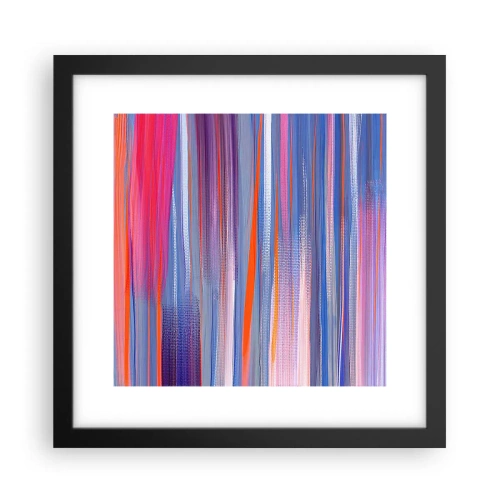 Póster en marco negro - Ascensión - 30x30 cm