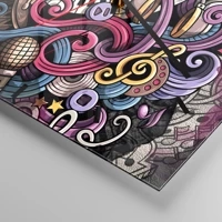 Esfera sin numeración, con rayas