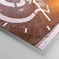 Esfera sin numeración, con rayas