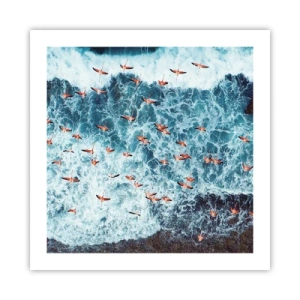 Póster - Un desfile marítimo - 50x50 cm