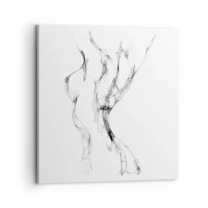 Cuadro sobre lienzo - Impresión de Imagen - Hermosa y fuerte - 70x70 cm