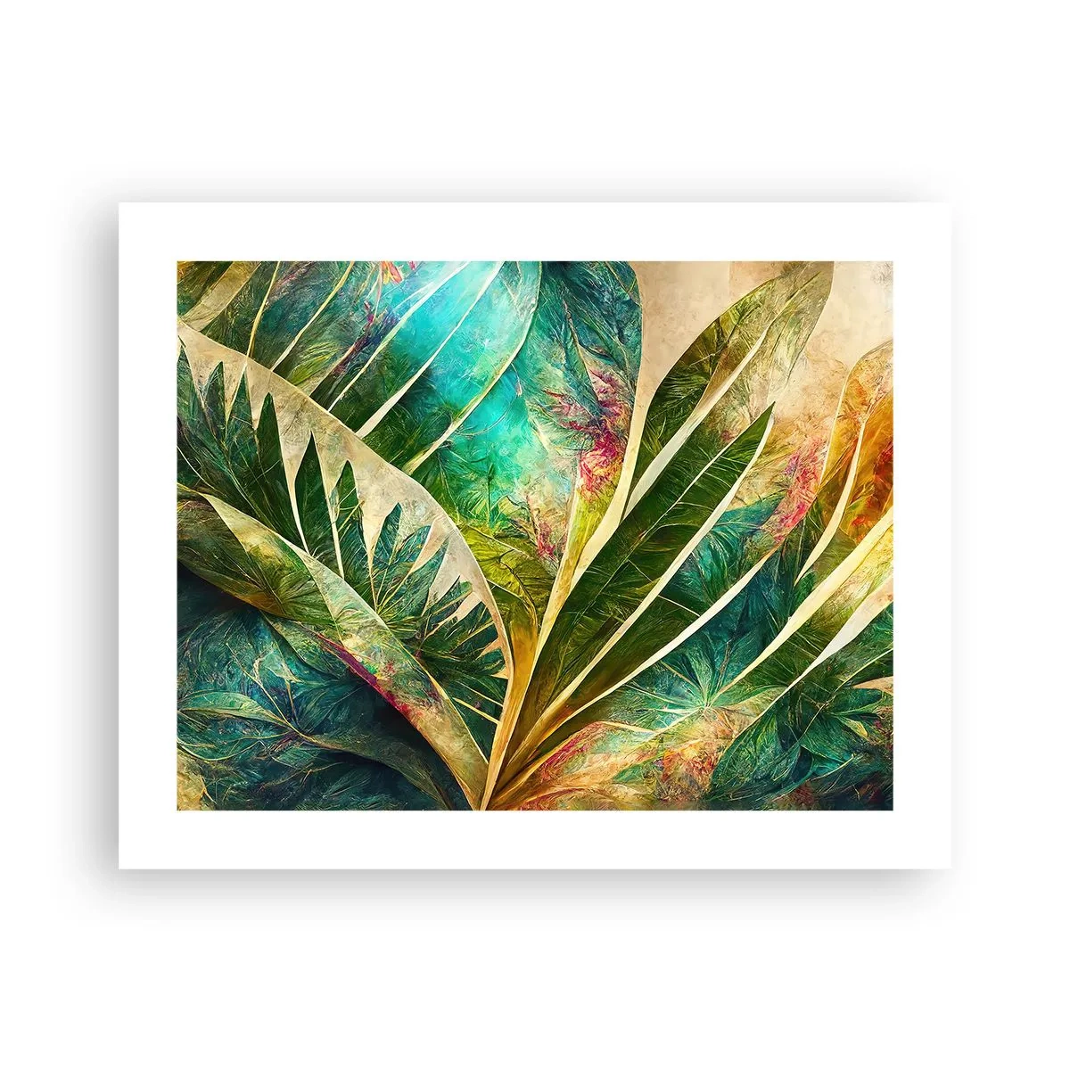 Póster - Los colores del trópico - 50x40 cm