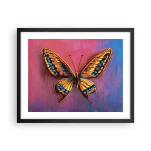 Póster en marco negro - Una joya de la naturaleza - 50x40 cm