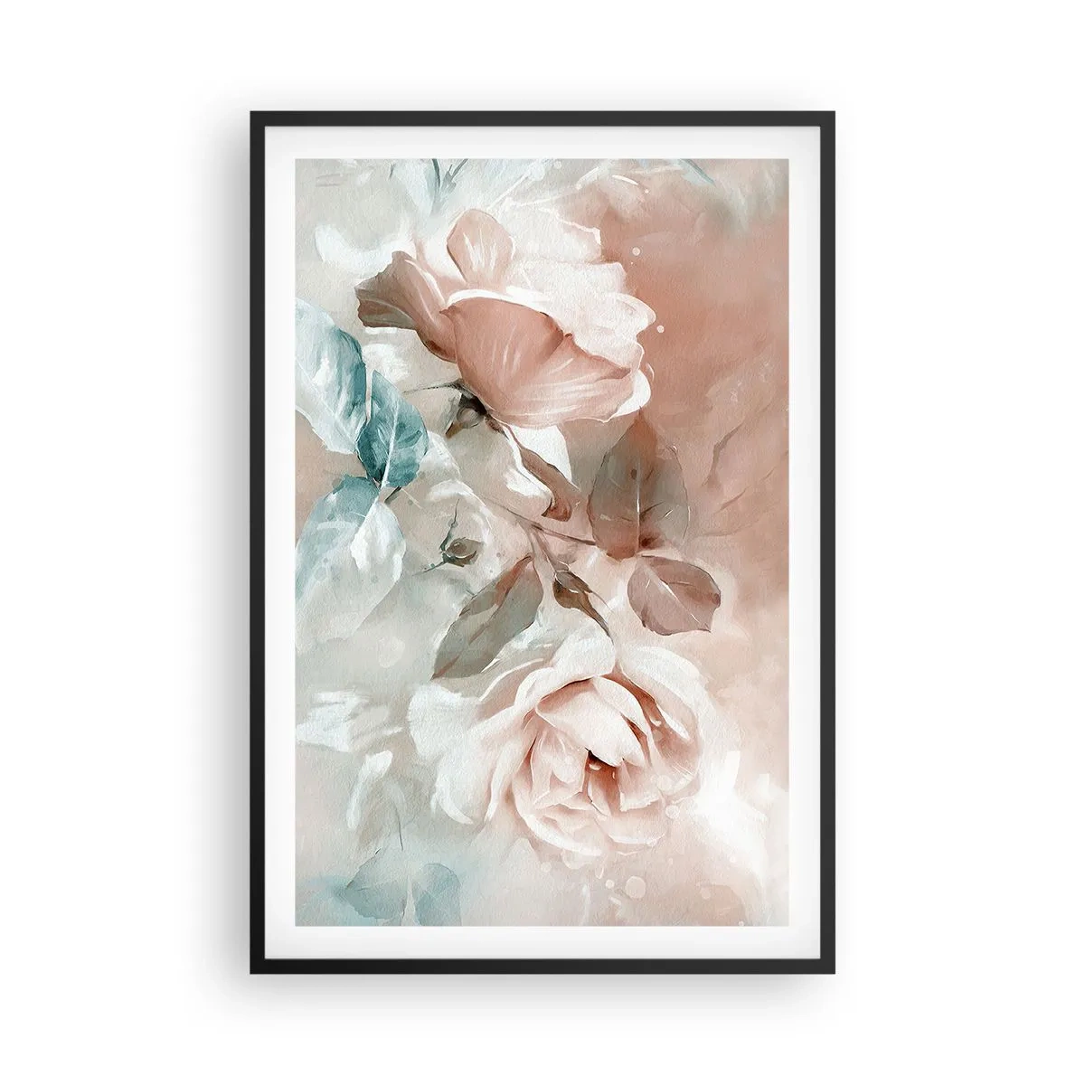 Póster en marco negro - El espíritu del romanticismo - 61x91 cm