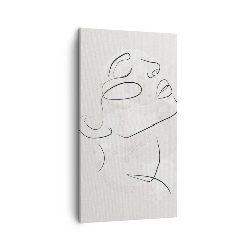 Cuadro sobre lienzo - Impresión de Imagen - Contorno de un sueño - 45x80 cm