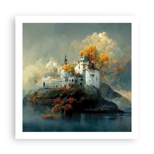 Póster - El comienzo de una historia romántica - 60x60 cm