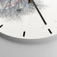 Esfera sin numeración, con rayas