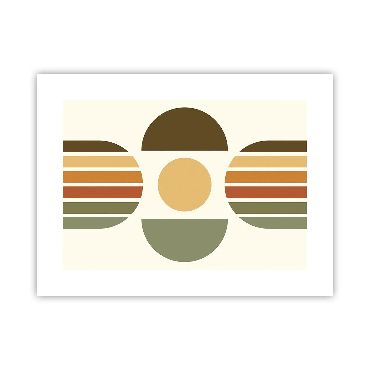 Póster - Los tonos de la tierra - 40x30 cm