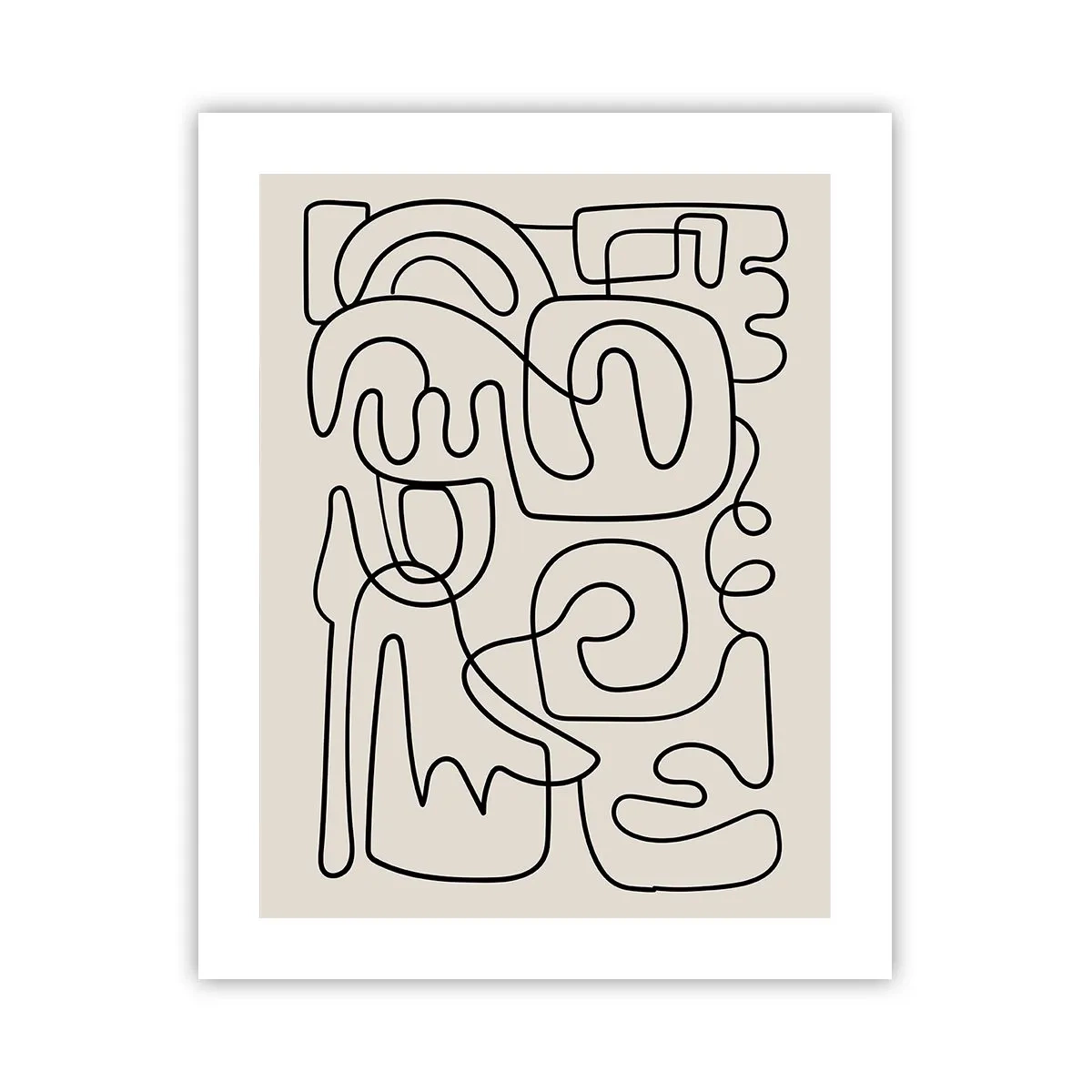 Póster - El camino correcto - 40x50 cm