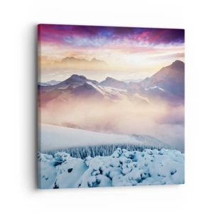 Cuadro sobre lienzo - Impresión de Imagen - La fuerza y la pureza de la naturaleza - 30x30 cm