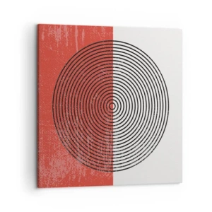 Cuadro sobre lienzo - Impresión de Imagen - En el corazón de la misma - 50x50 cm