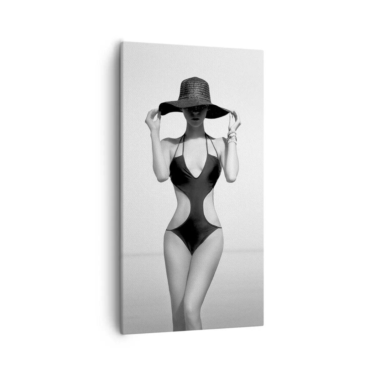 Cuadro sobre lienzo - Impresión de Imagen - Mi nombre es Elegancia - 55x100 cm