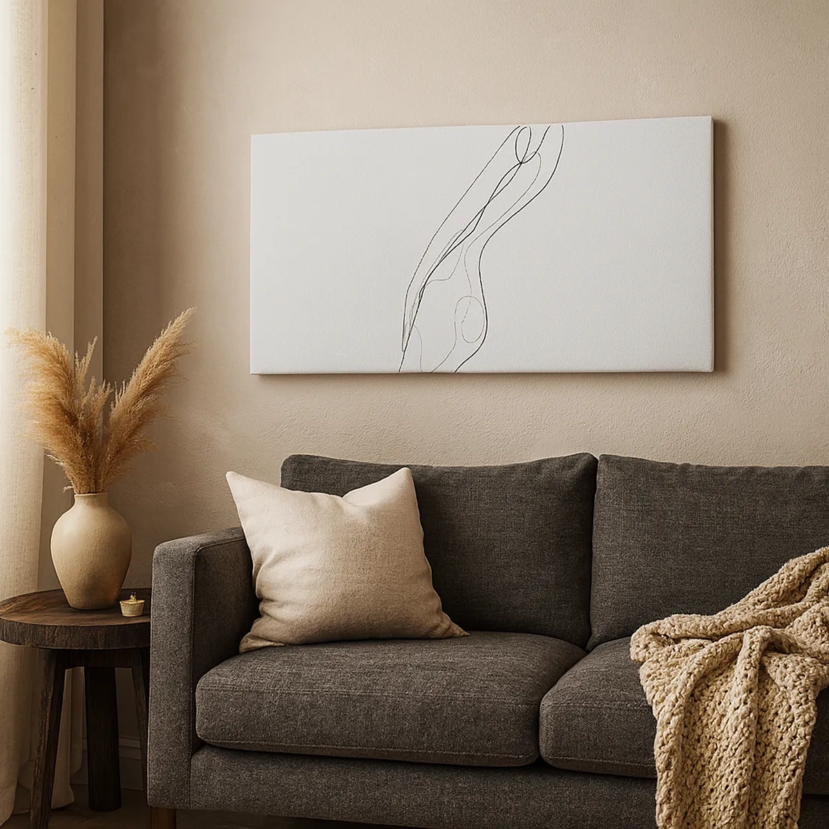 Cuadro sobre lienzo - Impresión de Imagen - Apenas una promesa - 30x30 cm