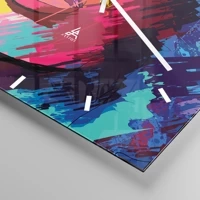 Esfera sin numeración, con rayas